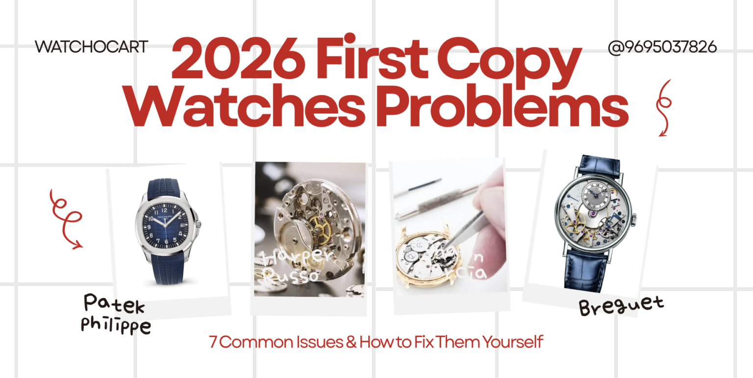 First Copy Watches Problems 2026