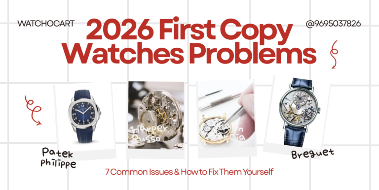 First Copy Watches Problems 2026