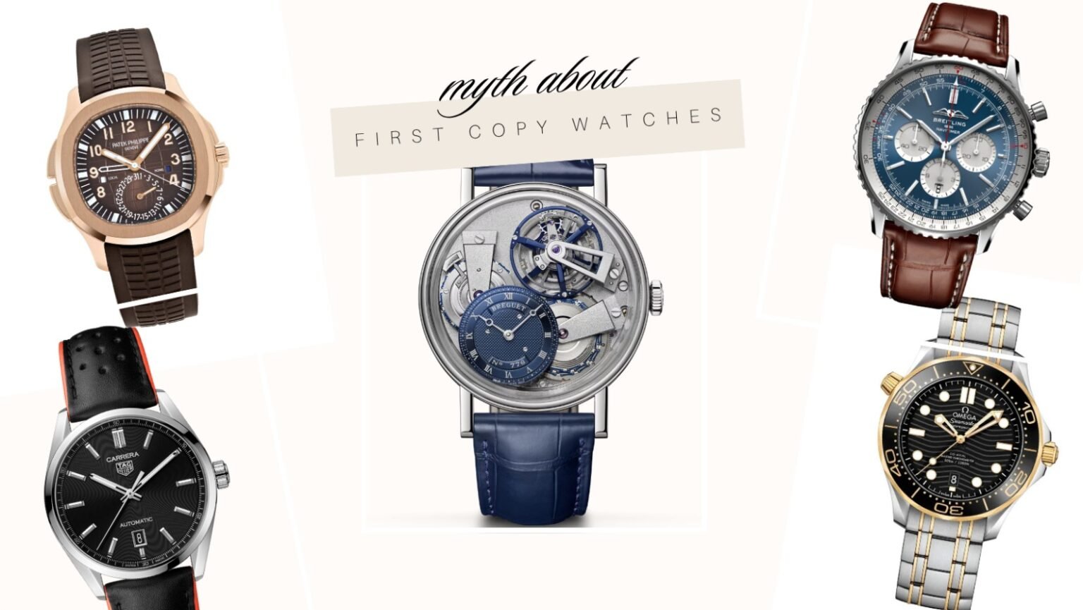Myths About First Copy Watches